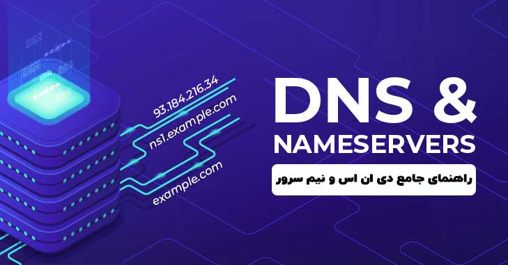 تنظیم نیم سرور دامنه به همراه مفاهیم dns و ns