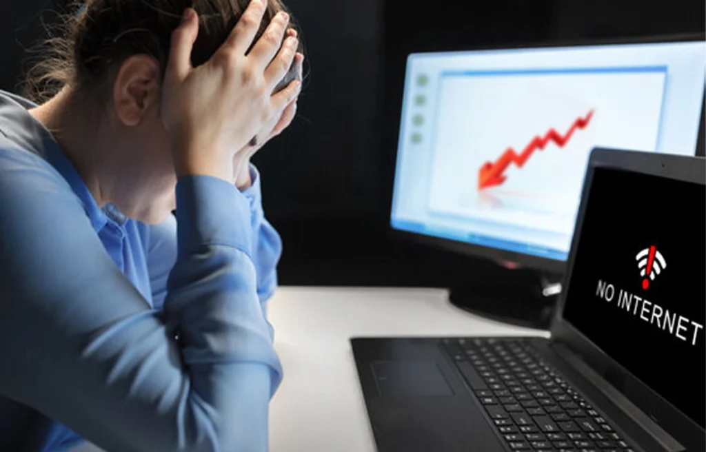 قطعی سایت در نبود اینترنت